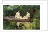 Women in a Rowboat by Francis Coates Jones