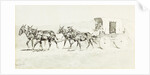 One of Williamson's Stages by Frederic Remington