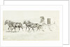 One of Williamson's Stages by Frederic Remington