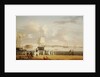 The Battery and Harbour, New York by Thomas Birch