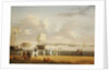 The Battery and Harbour, New York by Thomas Birch