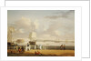 The Battery and Harbour, New York by Thomas Birch