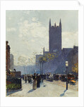 Lower Fifth Avenue by Frederick Childe Hassam