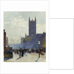 Lower Fifth Avenue by Frederick Childe Hassam