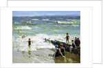Bathers at Breakwater by Edward Henry Potthast