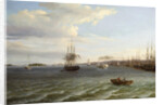 View of Philadelphia, Looking South on the Delaware River by Thomas Birch