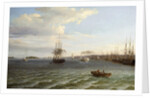 View of Philadelphia, Looking South on the Delaware River by Thomas Birch