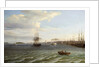 View of Philadelphia, Looking South on the Delaware River by Thomas Birch