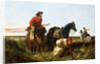 Trappers Following the Trail: At Fault by Arthur Fitzwilliam Tait