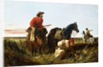 Trappers Following the Trail: At Fault by Arthur Fitzwilliam Tait