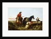 Trappers Following the Trail: At Fault by Arthur Fitzwilliam Tait