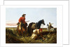 Trappers Following the Trail: At Fault by Arthur Fitzwilliam Tait