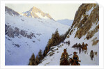 The Trail Over the Pass by Henry Francois Farny