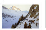 The Trail Over the Pass by Henry Francois Farny