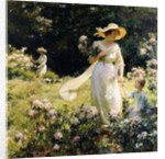 Among the Laurel Blossoms by Charles Courtney Curran