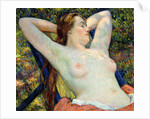 The Model's Siesta by Theo van Rysselberghe