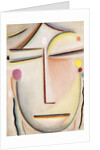 Abstract of a Head: Morning Light by Alexej Von Jawlensky