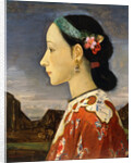 Profile of a Woman by Fujishima Takeji