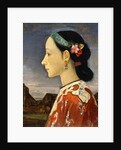 Profile of a Woman by Fujishima Takeji