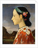 Profile of a Woman by Fujishima Takeji