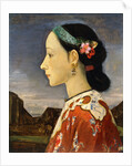 Profile of a Woman by Fujishima Takeji