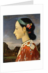 Profile of a Woman by Fujishima Takeji