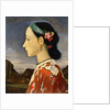 Profile of a Woman by Fujishima Takeji