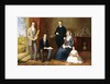 The Reverend John Witherington Peers, Vicar of Tetsworth, Oxon, with his Family by John Bridges
