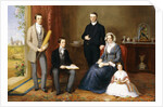 The Reverend John Witherington Peers, Vicar of Tetsworth, Oxon, with his Family by John Bridges