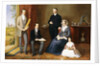 The Reverend John Witherington Peers, Vicar of Tetsworth, Oxon, with his Family by John Bridges