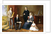 The Reverend John Witherington Peers, Vicar of Tetsworth, Oxon, with his Family by John Bridges