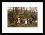 A Wedding Procession by Marie Francois Firmin-Girard