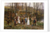A Wedding Procession by Marie Francois Firmin-Girard