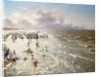 The Beach at Ostend by Adolphe Jacobs