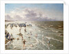 The Beach at Ostend by Adolphe Jacobs