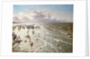 The Beach at Ostend by Adolphe Jacobs