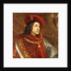 Portrait of Philip I of Spain, Bust-Length, wearing the Order of the Golden Fleece by Cornelis de Vos