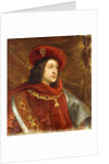 Portrait of Philip I of Spain, Bust-Length, wearing the Order of the Golden Fleece by Cornelis de Vos