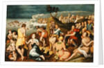 Moses and the Israelites Crossing the Red Sea by Circle of Anthonie Claessens