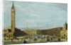 The Piazza San Marco, Venice looking West by Francesco Guardi