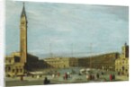 The Piazza San Marco, Venice looking West by Francesco Guardi