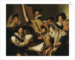 A Rabbinical Disputation by Jacob Toorenvliet