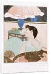 The Lamp by Mary Cassatt
