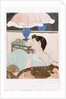 The Lamp by Mary Cassatt