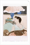 The Lamp by Mary Cassatt