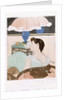 The Lamp by Mary Cassatt