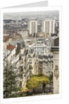 The northern part of the town from Montmartre hill by Anonymous