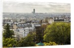 View of the town from Montmartre hill by Anonymous