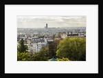 View of the town from Montmartre hill by Anonymous