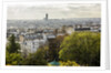 View of the town from Montmartre hill by Anonymous